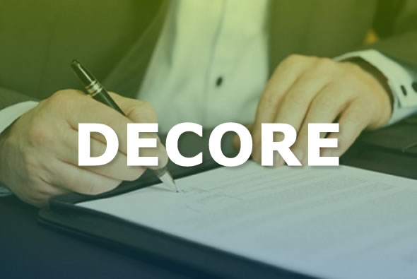 DECORE - Uma declaração emitida somente pelo Contador